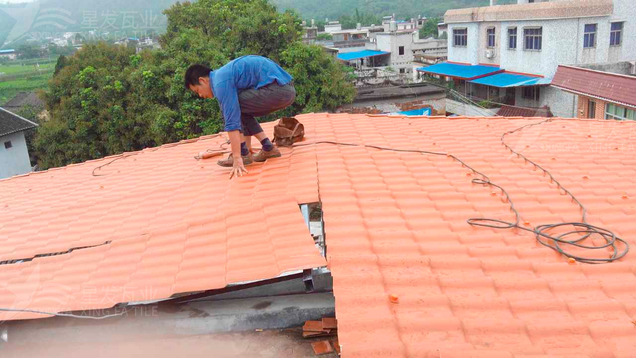 常州屋頂鋪設安裝合成樹脂瓦時，牢牢記住這3點，就不怕屋頂出問題！